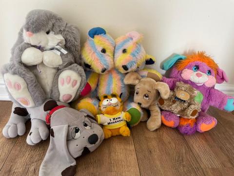 A selection of soft toys