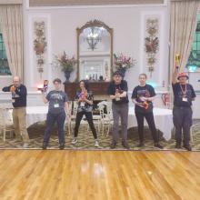 Armed and ready for battle!