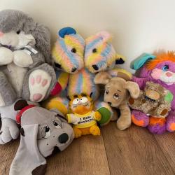 A selection of soft toys